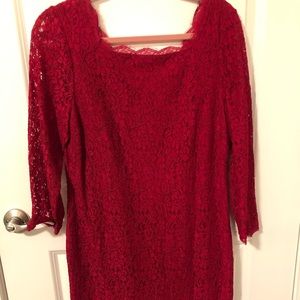 Gorgeous Adrianna Papell lace dress!